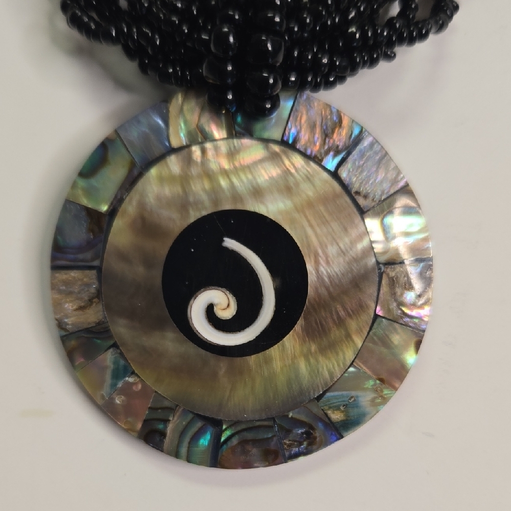 Multicolor Beaded Necklace Buddle - image 6